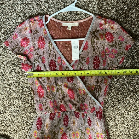 BNWT Anthropologie Posy Maxi Sweater Dress by Celia Prado Brazil XS - Picture 9 of 12